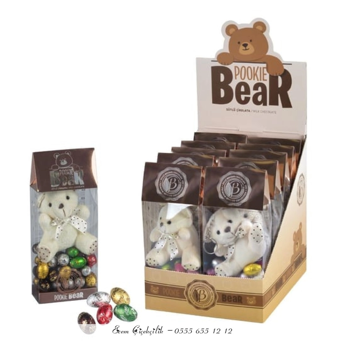 Pookie Bear Yumurta Çikolata 130G
