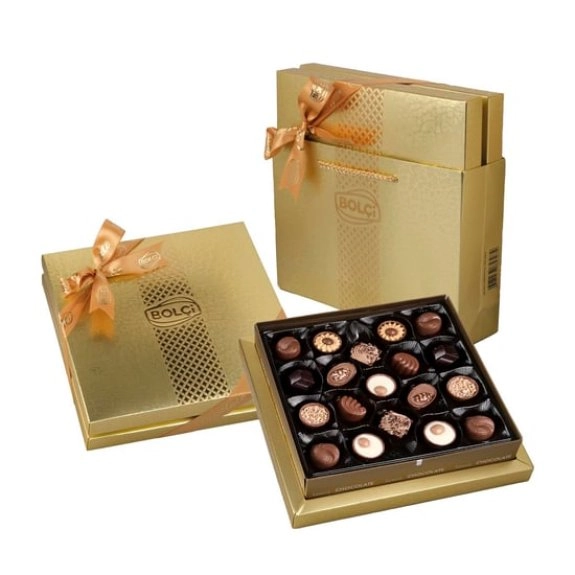 Diamond Altın Hediye Çikolata Kutu 215G