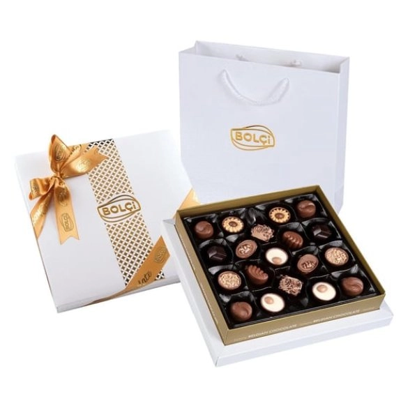 Diamond Beyaz Hediye Çikolata Kutu 285G