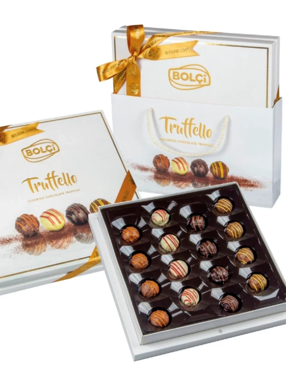 Truffello Beyaz Kutu Trüf Çikolata 216G