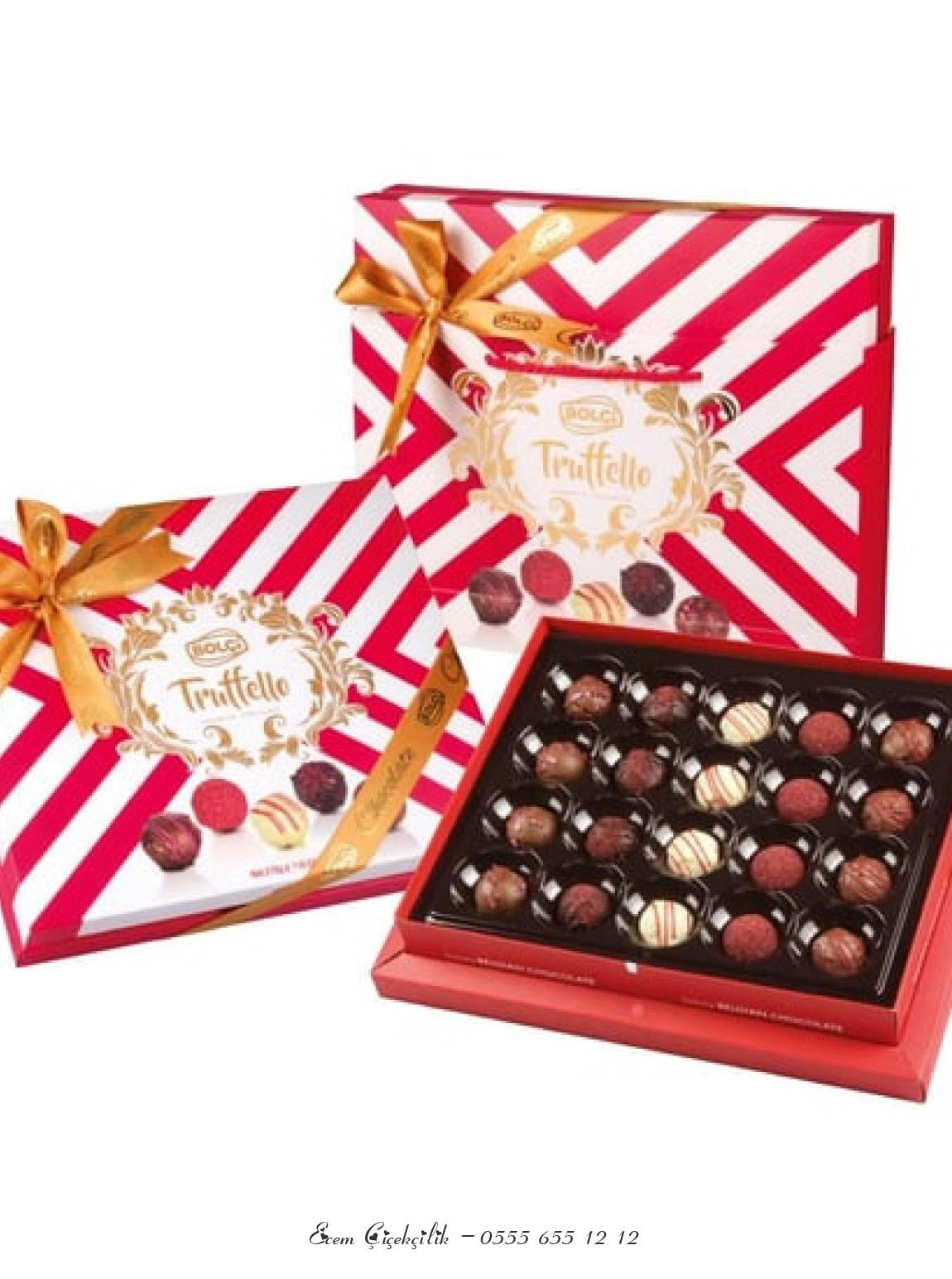 Truffello Kırmızı Meyveli Trüf Çikolata 270G